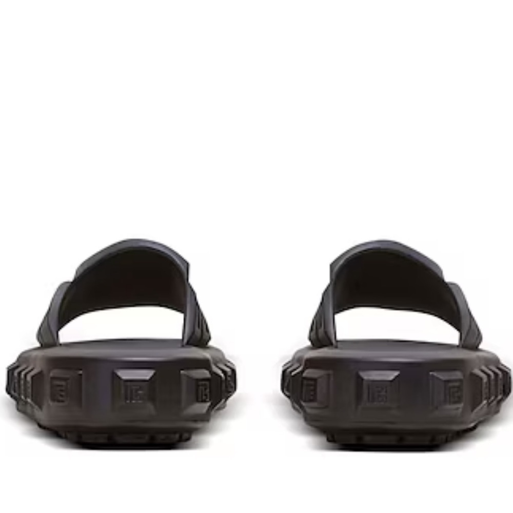 Balmain Black Ari Slides - Picture 6 of 8